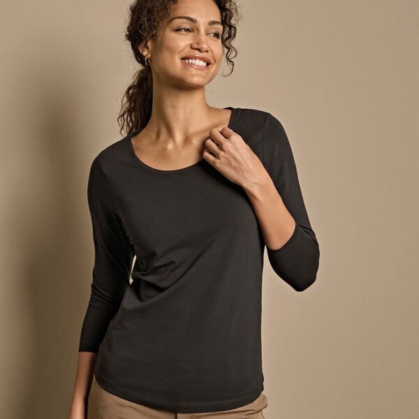 Women’s stretch 3/4-sleeve tee (460) Thumbnail